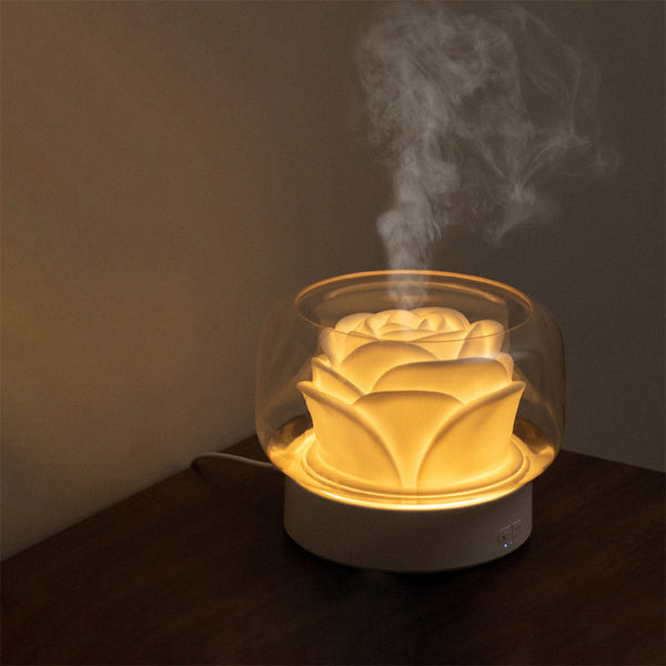 Flower With Life Aromatherapy Lamp Home Bedroom Humidifier Spray Small Incense Machine - photomoonlampau