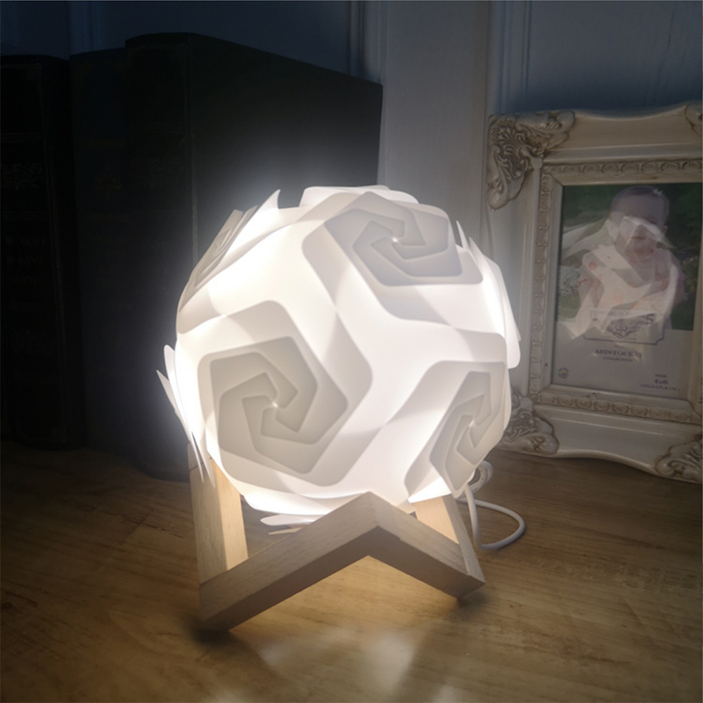 DIY  Lamp Creative Rose Pinwheel Night Light for Kids