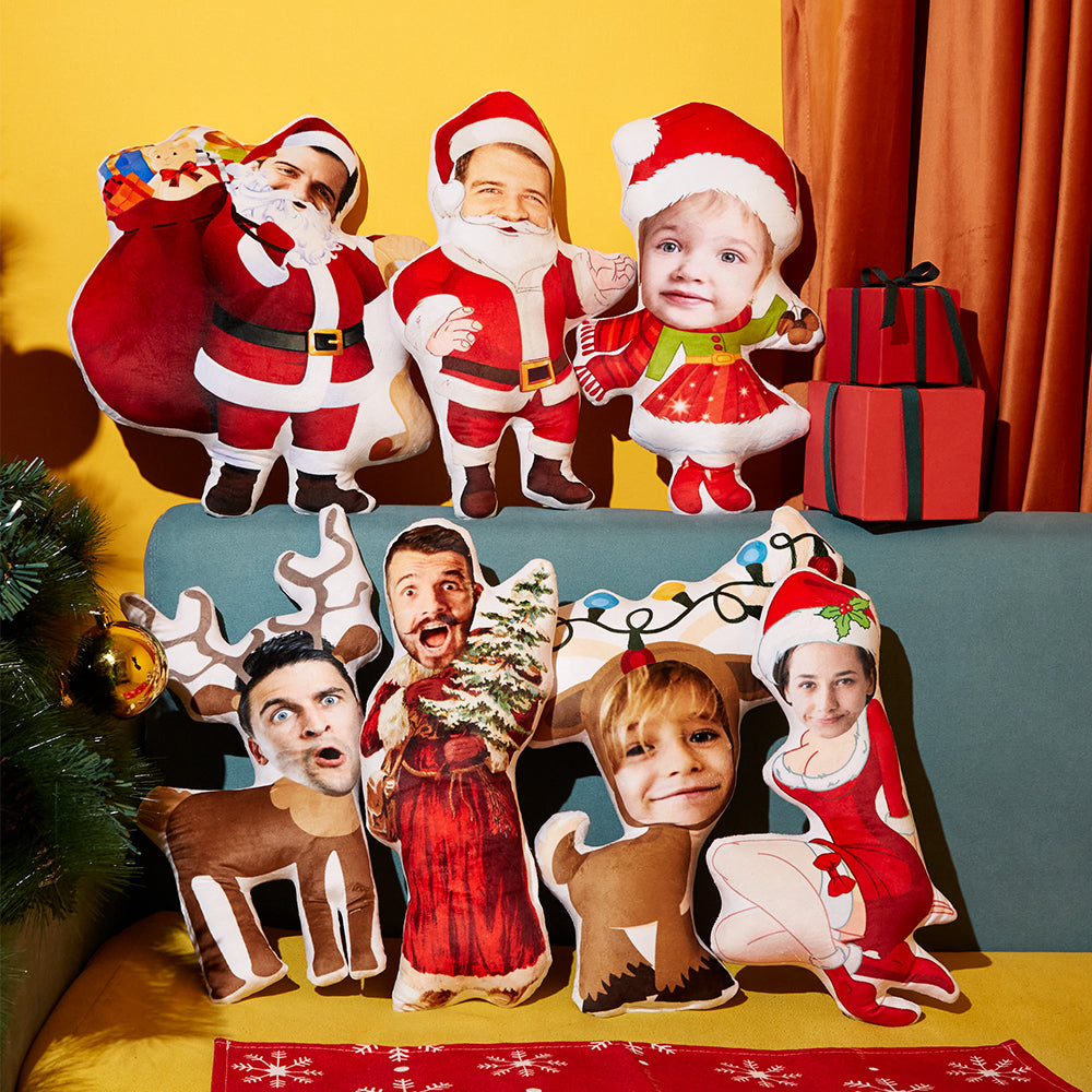 Personalised Photo Doll Customize A Variety of Pictures Pillow, Put Your Photo and Family Photo On The Pillow