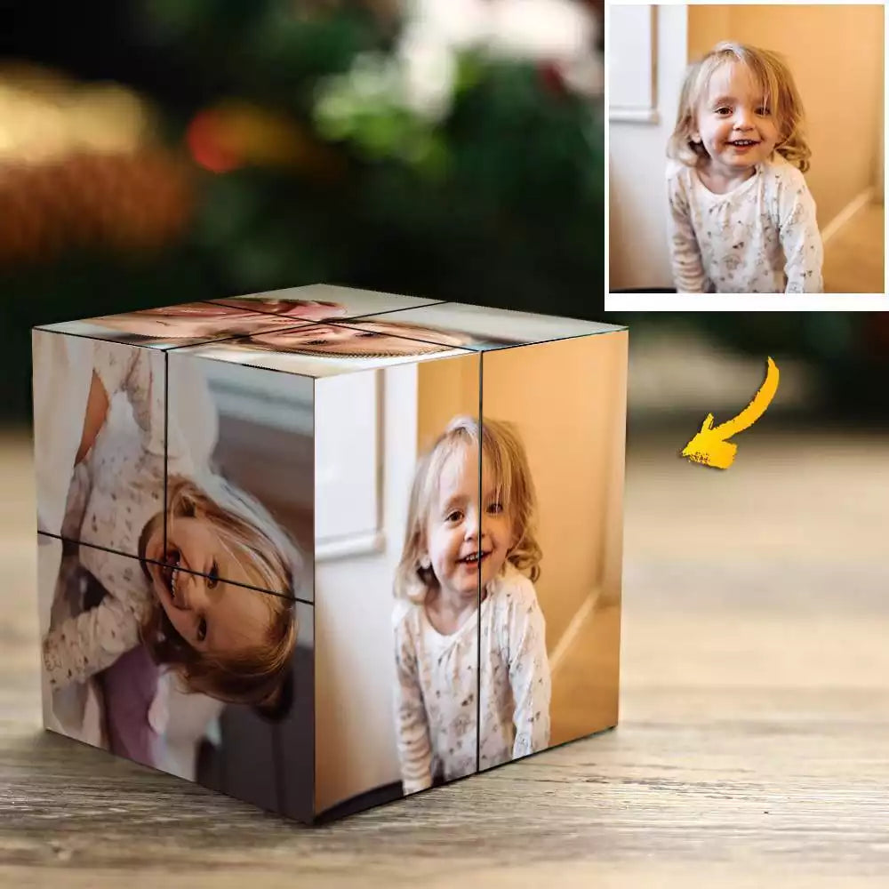 Custom Magic Folding MultiPhoto Rubic's Cube Gifts For Kids