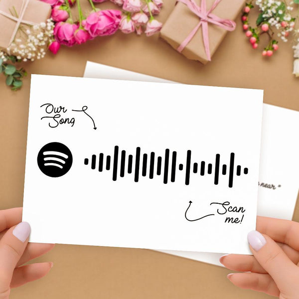 Custom Spotify Code Music Cards With Your Songs