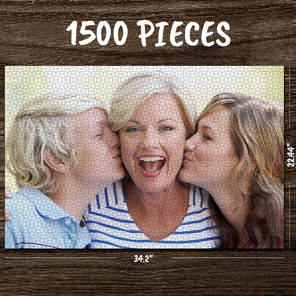 Custom Photo Jigsaw Puzzle - 35/150/300/500/1000 Pieces(Best Selling)