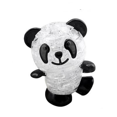 DIY Panda 3D Puzzle Clear Jigsaw Puzzle Transparent Jigsaw Puzzles  Gifts for Adults for Kids 53Pcs