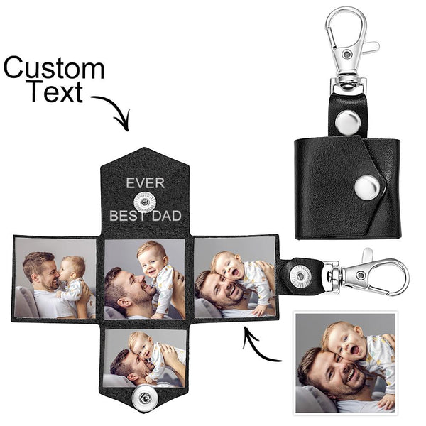 Custom Photo Engraved Keychain Creative Envelope Gifts - photomoonlampau