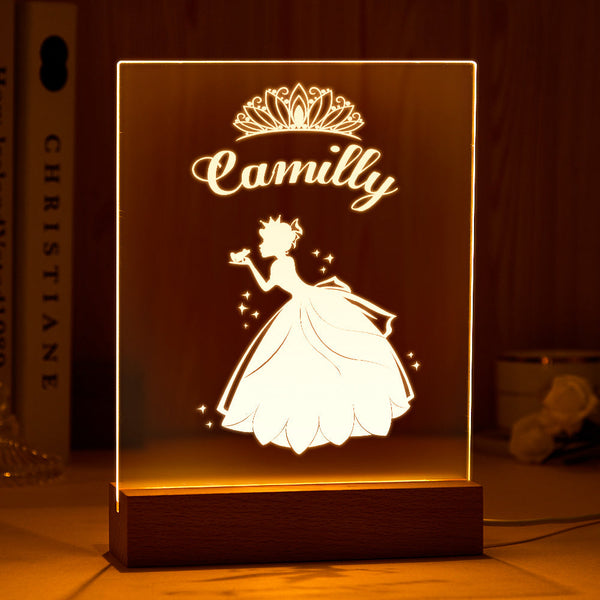 Personalised Sleep Lights Princess Fairy Night Light Table Lamp For Kids Night Lights