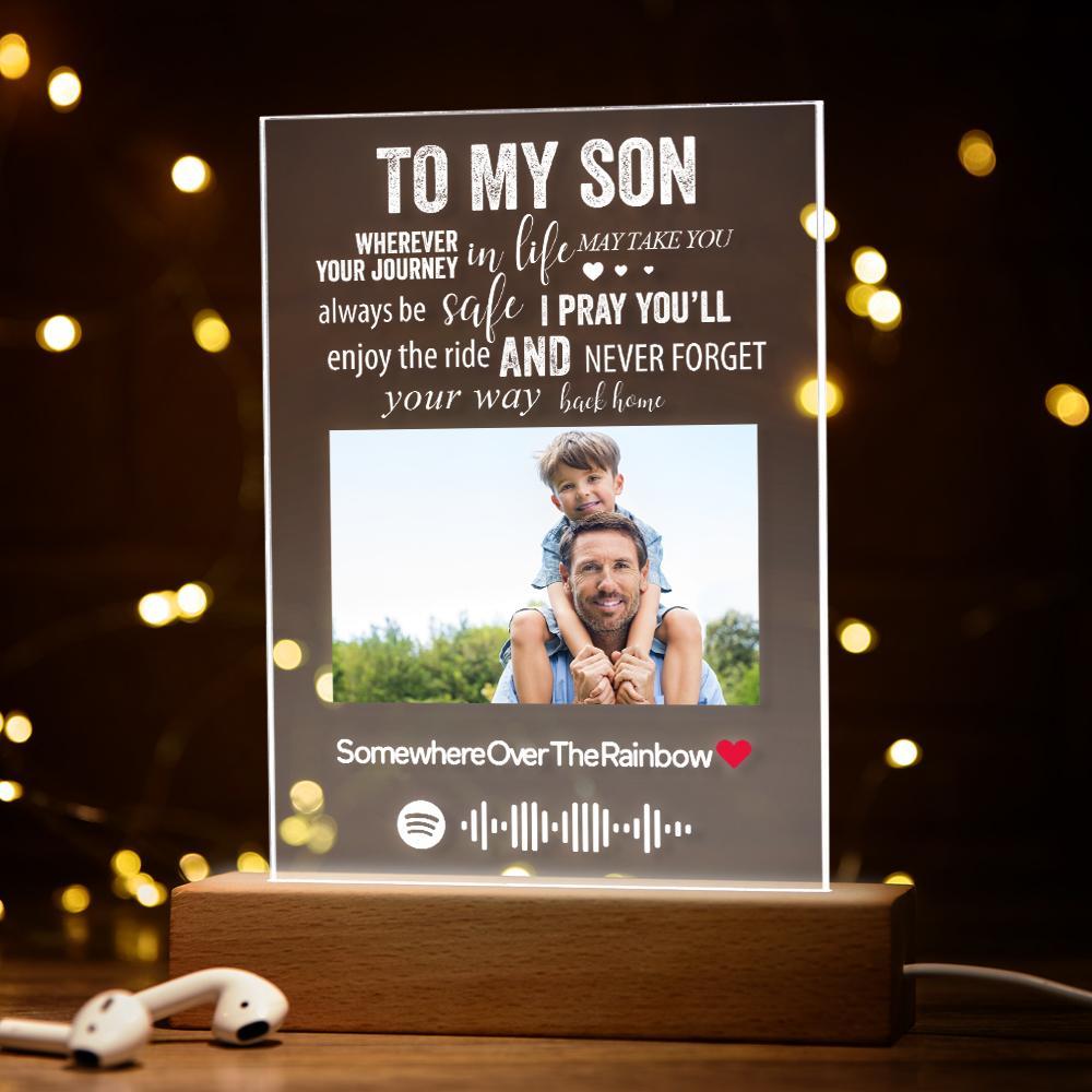 Customized Spotify LED Light Lamp to My Ace Buddy  Perfect Gifts For Best Friends