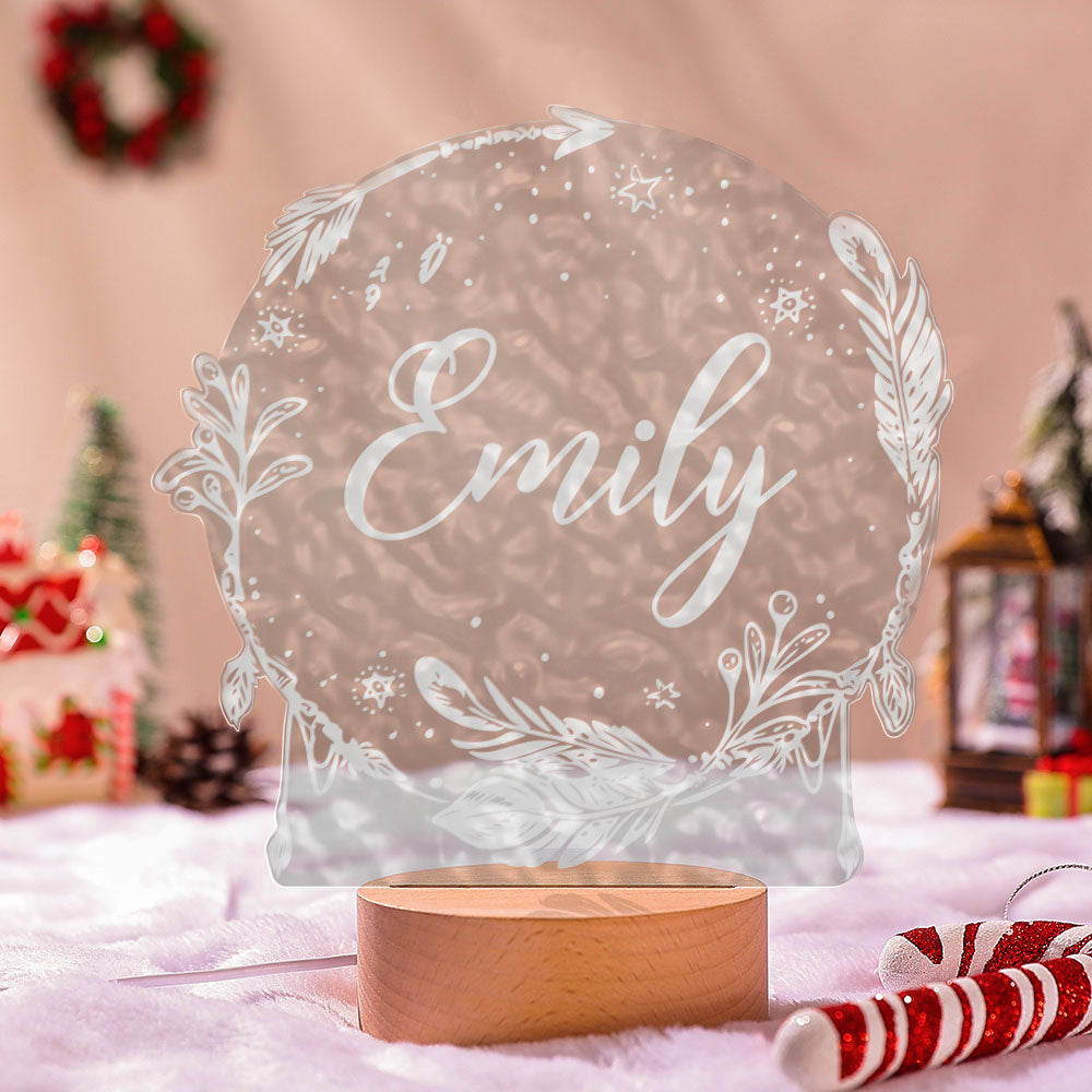 Personalized Baby Girl Gifts Nursery Decor Personalized Water Ripple Night Light